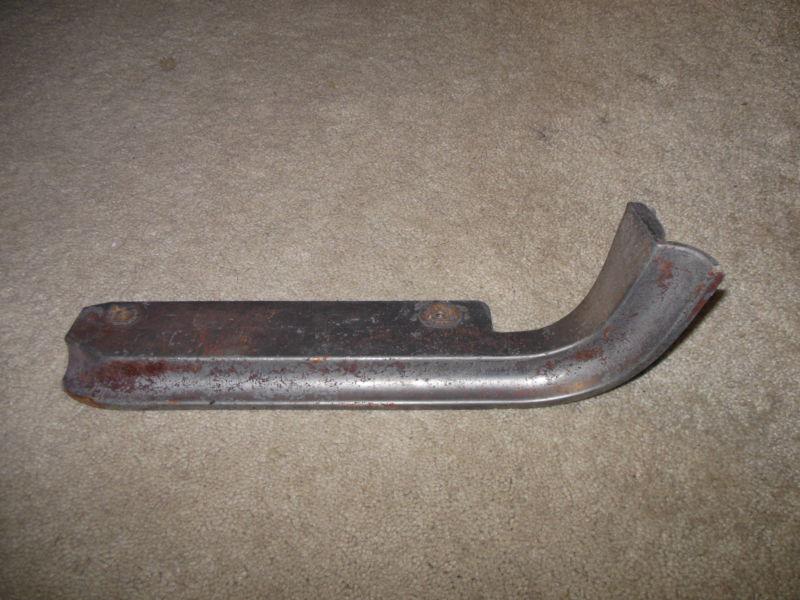 66 1966 olds oldsmobile 442 cutlass f85 left bumper filler (parting out cars)