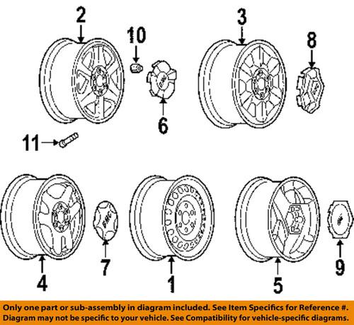 Gmc gm oem 9595085 hub cap