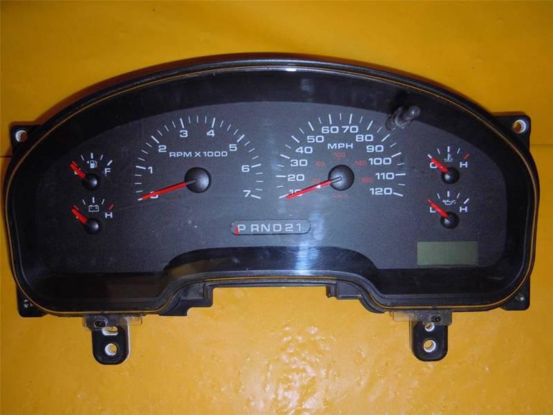 04 05 ford f150 pickup speedometer instrument cluster dash panel gauges 89,236