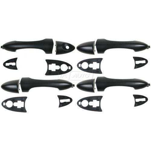 Door handles outside exterior front rear lh & rh kit set of 4 for focus tribute