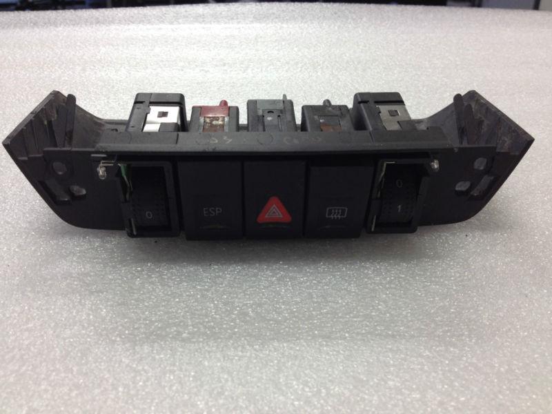 1998 2005 volkswagen beetle switch bezel frame oem trim black w/switches 