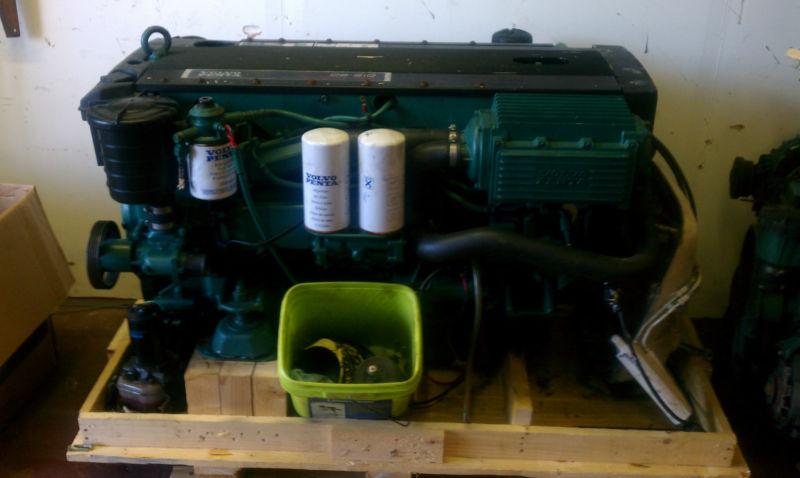 Volvo penta d-6 complete engine and outdrive package