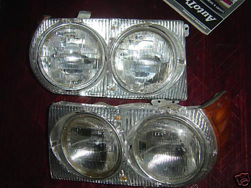 Mercedes 107 380 450 500 sl slc 450sl  hdlights 350 280