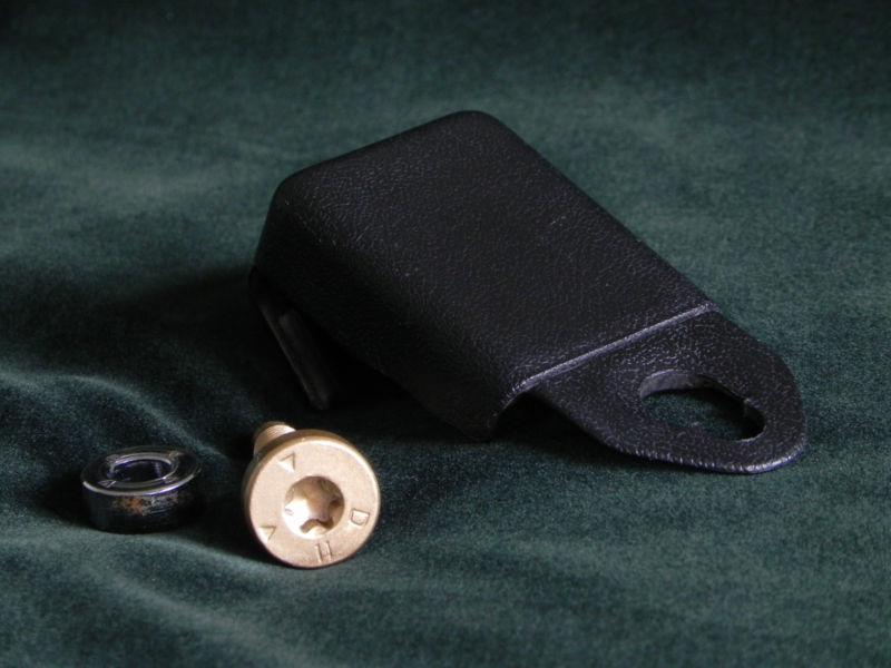 Seatbelt shoulder bolt cover black ford maverick grabber mustang comet 