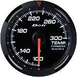 Defi white series racer water oil temperature gauge