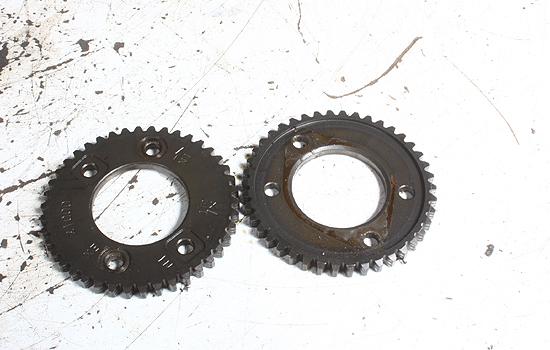 1982 kawasaki kz1100 kz1100a2 camshaft sprockets/oem