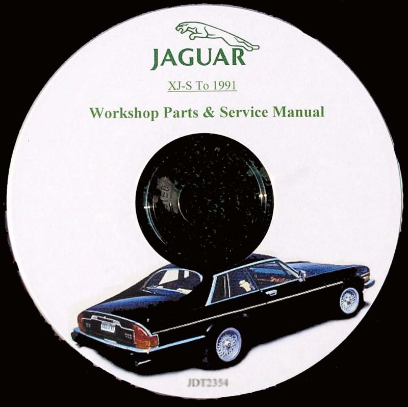 Jaguar xjs xj-s workshop repair parts manual 75 to 91