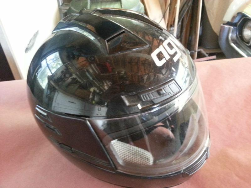 Agv stinger motorcycle atv helmet black used