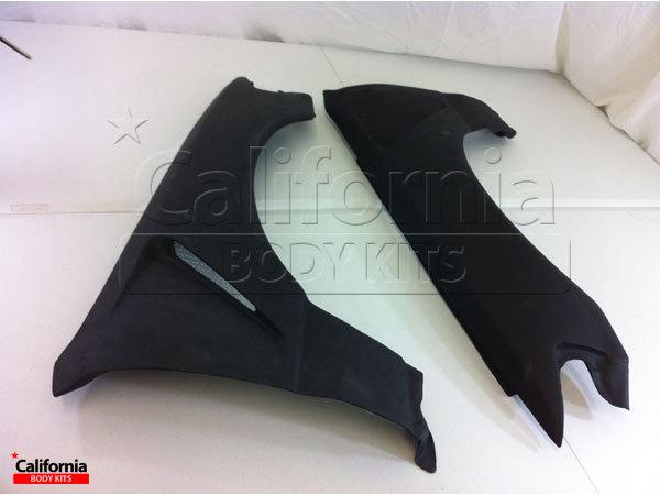 Cbk frp f1 vented fenders (front) honda crx 88-91 ships from us