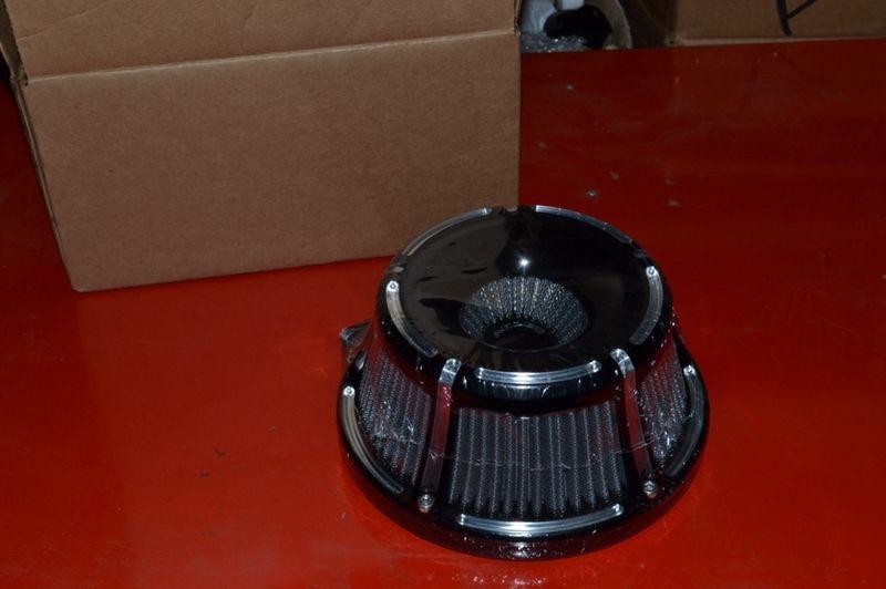 Harley davidson new arlen ness air cleaner slot track inverted