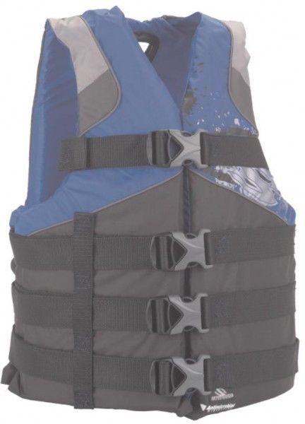 Stearns mens infinity vest 2x/3x- blue 2000003940