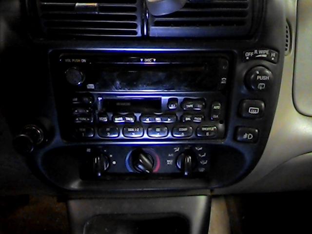 1998 ford explorer radio trim dash bezel 2583946