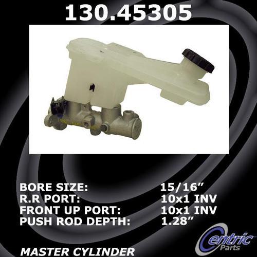 Centric 130.45305 brake master cylinder-preferred premium master cylinder