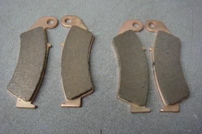 Trx450r 2 sets front brake pads 450r 450