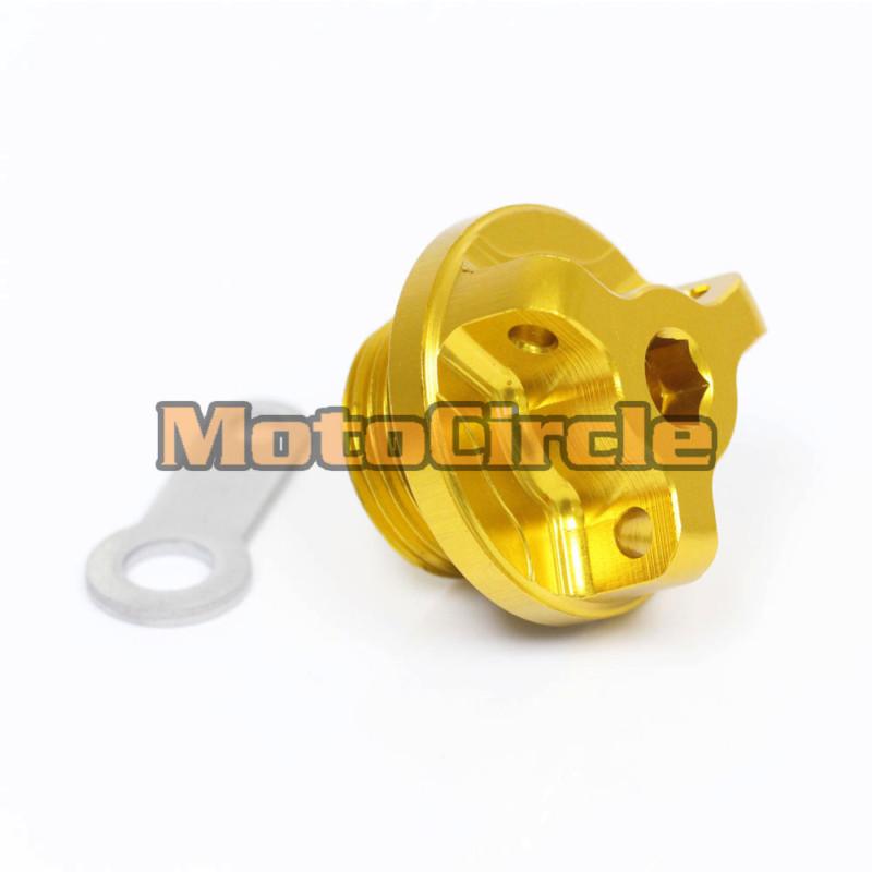 Gold cnc oil filler cap for aprilia tuono 1000 rsv 1000 mille factory 2003-07 