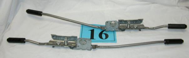 82-92 camaro firebird peg style locking t-top latches   nearly new condition