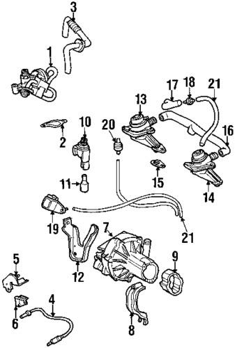 Mercedes-benz 0015403717 genuine oem factory original oxygen sensor