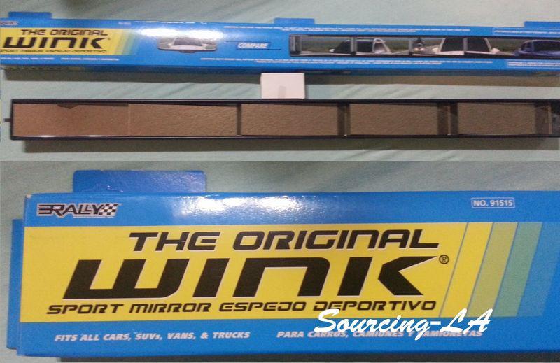 Rally original wink 5 panel rear view mirror 34.44" x 2.75"