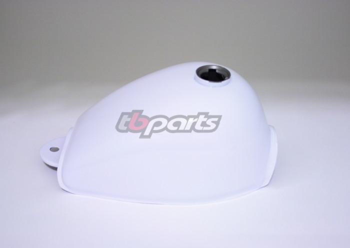 * new * white honda z50 fuel gas tank 1979 - 1987 79-87