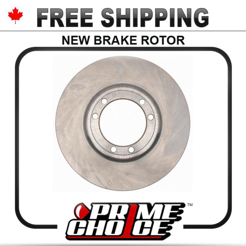 1 premium new disc brake rotor for front fits left driver / right passenger side