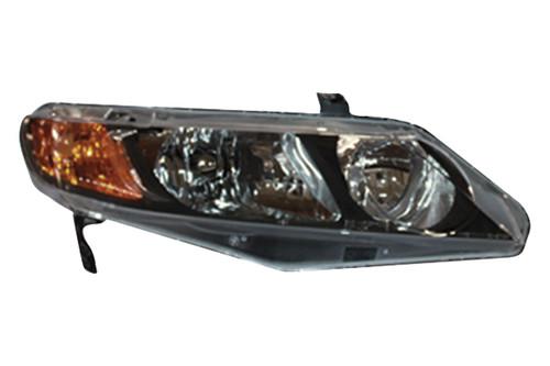 Tyc 20-6734-01-1 - 2006 honda civic left replacement headlight assembly