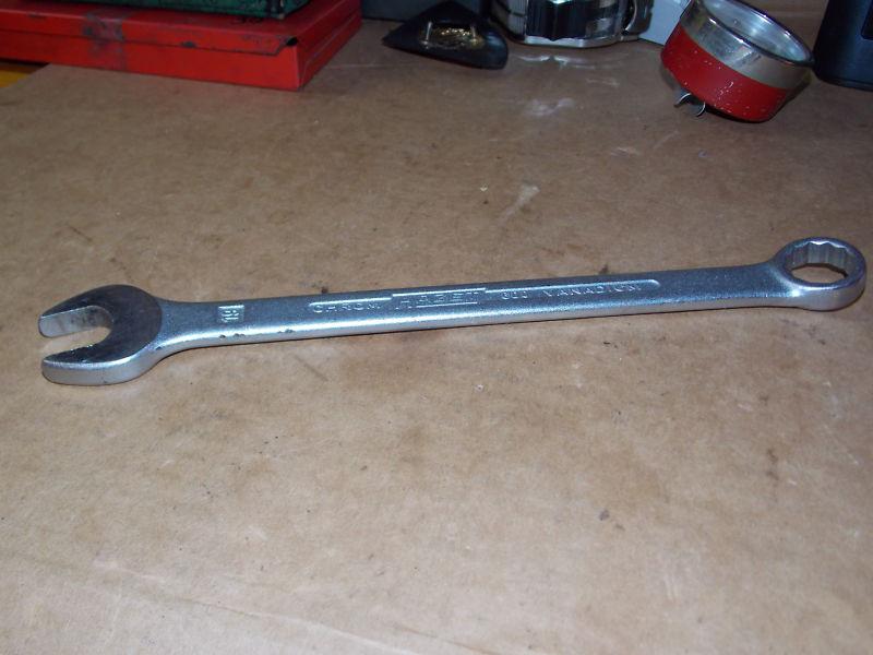 Large hazet 600 36 mm long combination wrench 