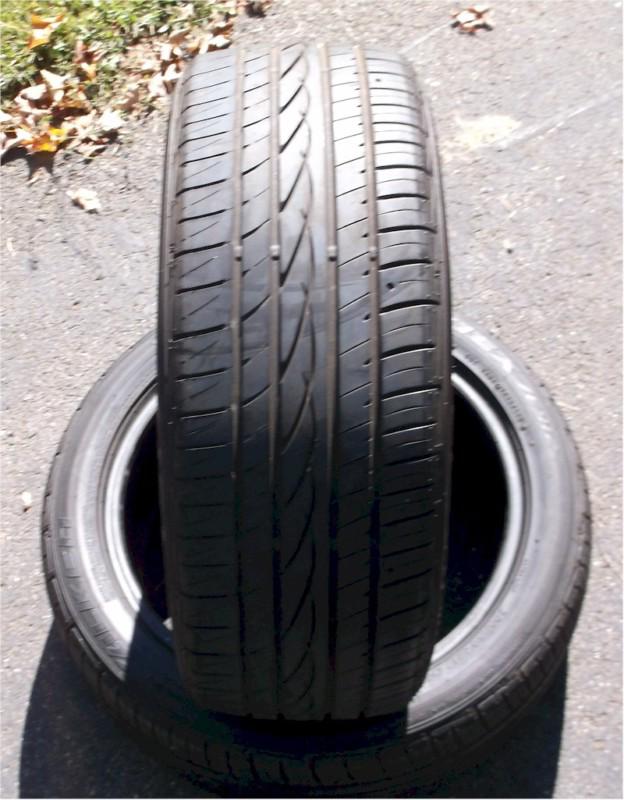 2 falken ziex   used tires, p205-50-r17