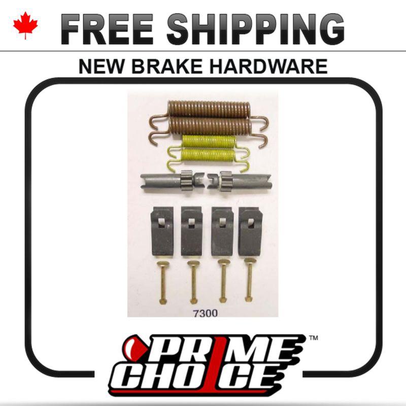 New parking brake hardware kit