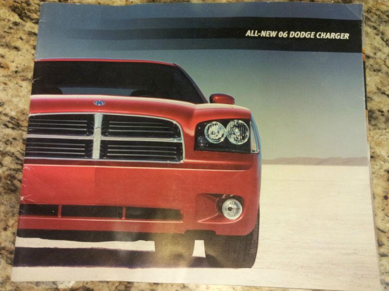 2006 dodge charger sales brochure