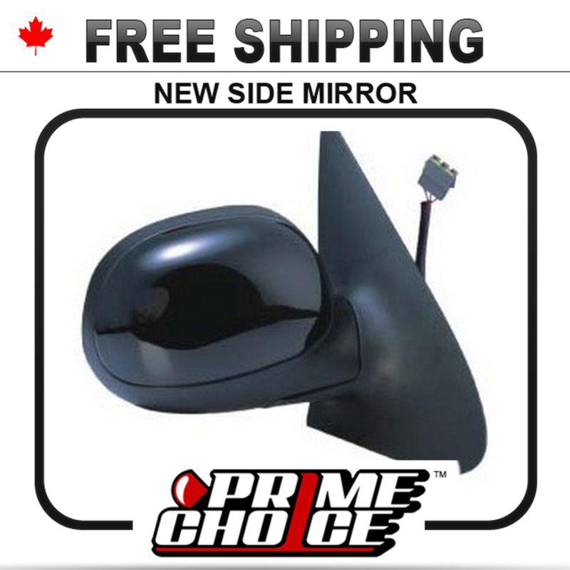 New power heated black passenger side view mirror for ford expedition right door