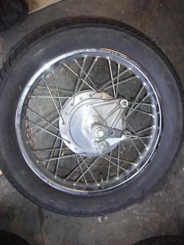 1978 honda cm185 twinstar cm 185  rear wheel rim 17"