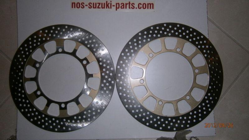 Gsx600 1988-1996  disc, front set (rh&lh)nos- suzuki-parts