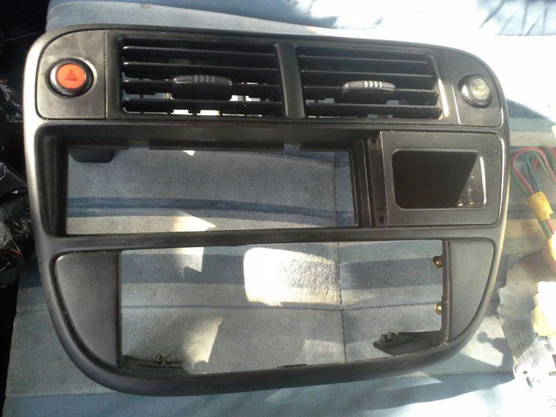 1996,1997,1998 honda civic radio climate control bezel