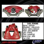 Centric parts 142.33086 front left rebuilt caliper with pad