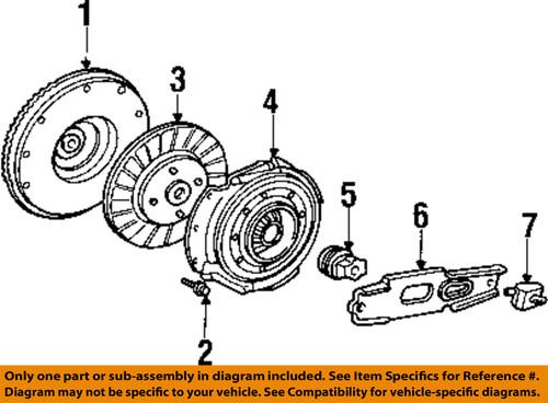 Ford oem yc3z-7515-bb clutch fork/clutch release arm