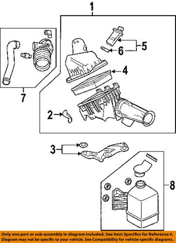 Ford oem 6e5z-9601-ga air filter