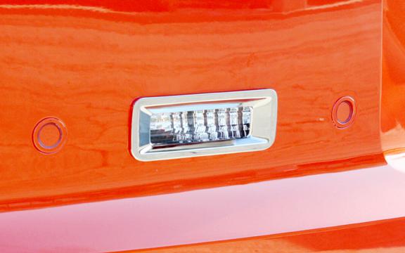 2010-2013 camaro chrome billet reverse light accent trim bezels - pair lh & rh