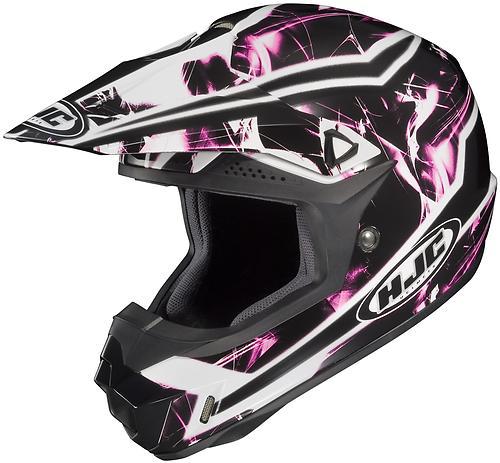 Hjc cl-x6 hydron offroad/motocross adult helmet,mc-8/pink/white/black,2xl/xxl