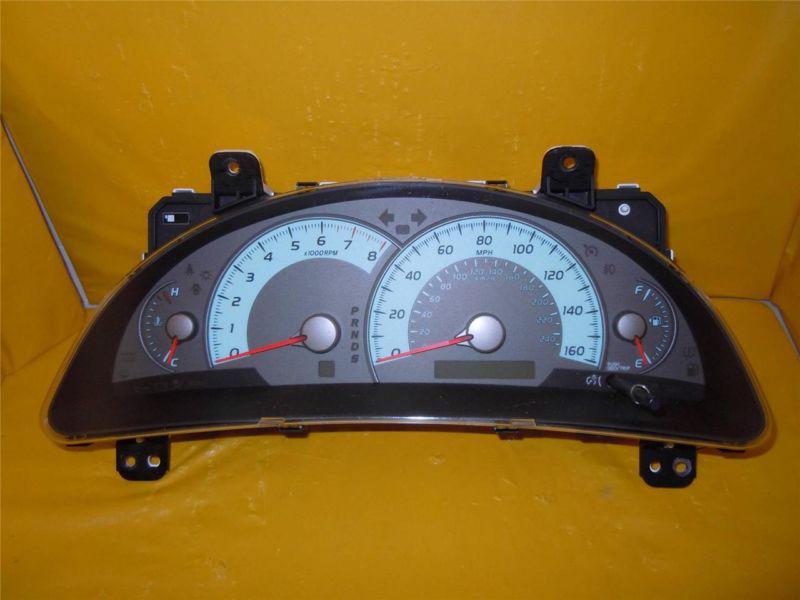 07 08 09 camry speedometer instrument cluster dash panel gauges 89,260