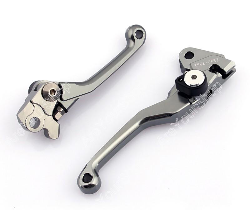 Brake clutch levers yamaha yz 125/250 250f 450f kawasaki kx 125 250 250f 450f