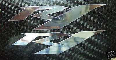 2 chrome r1 yzf yzf-r1 1000 tank decals stickers yamaha