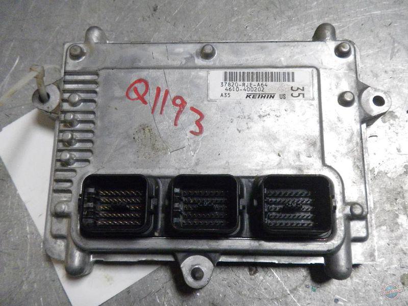 Engine computer ecu ridgeline 1098001 07 main ecu ran nice 37820-rje-a63