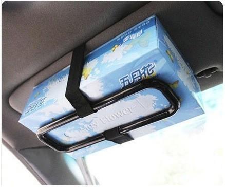 Very practical car sun visor or seat back tissue box fixer 1pc welcome wholesale