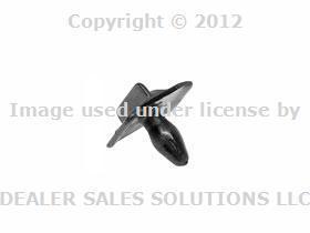 New genuine mercedes r107 450sl 380sl moulding clip for body mouldings set of 10