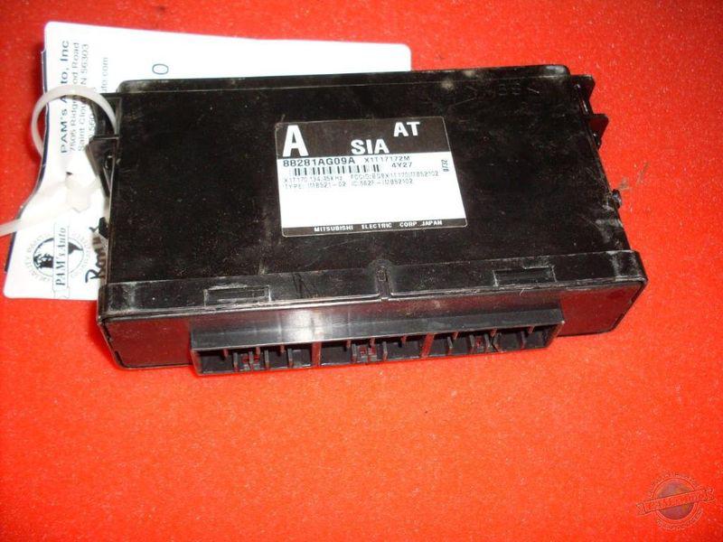 Theft/locking bcm/ecu legacy 718226 05 theft ecu integratd cntrl 88281ag09a