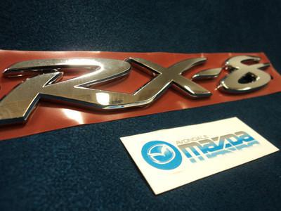 Mazda rx-8 new oem rear rx-8 name  emblem