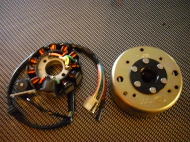 Scooter gy6 125cc 150cc high quality magneto stator 11 pole flywheel