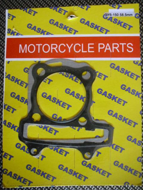 Scooter 150cc gy6 58.5mm head and cylinder gaskets long or short case  