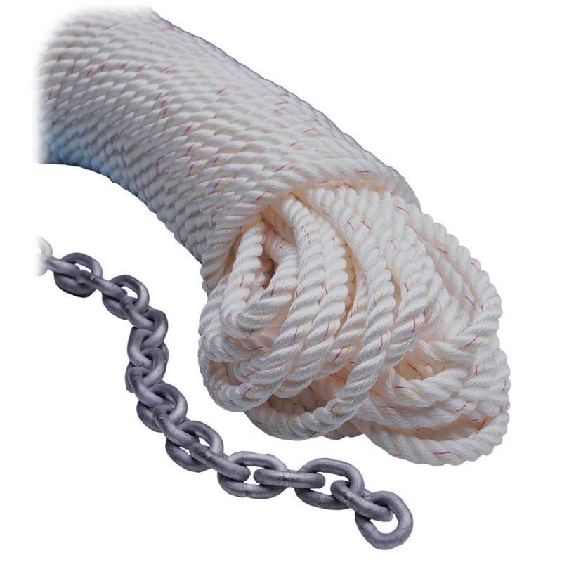 Plastimo ne premium rope chain 10' 41278 ht to 150' 1/2" rope 302050079