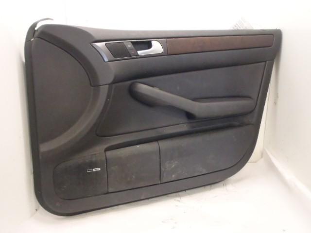 Front interior door trim panel audi a6 s6 2003 03 right leather 540642